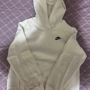 Woman’s & Kids White Nike Hoodie